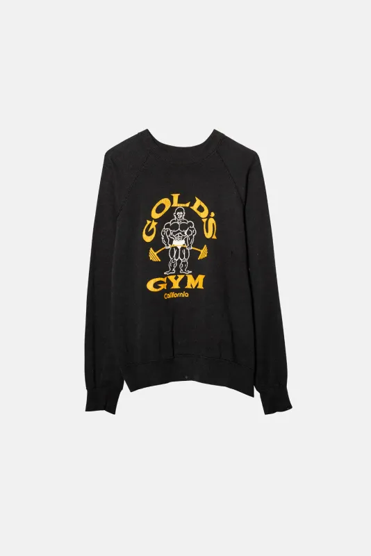 VINTAGE GOLD'S GYM CREWNECK sold by Elwood Clothing