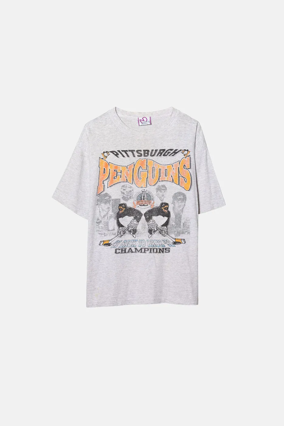 VINTAGE PITTSBURGH PENGUINS TEE sold by Elwood Clothing