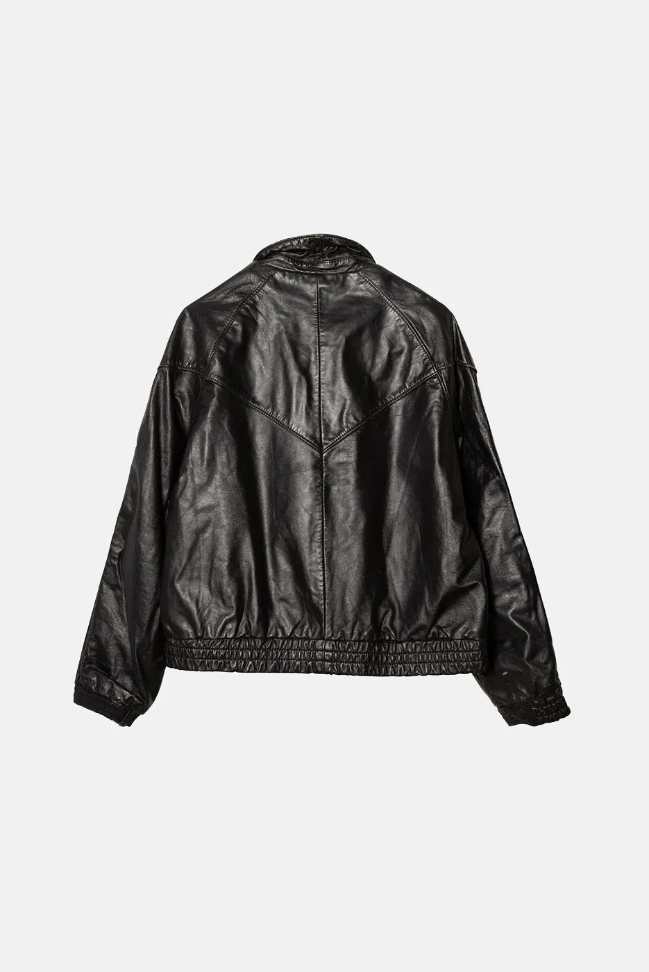 VINTAGE LEATHER JACKET - XS sold by Elwood Clothing product image thumbnail 2