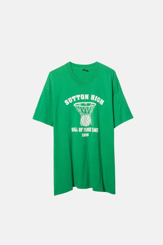 VINTAGE 96' SUTTON HIGH GAME TEE sold by Elwood Clothing