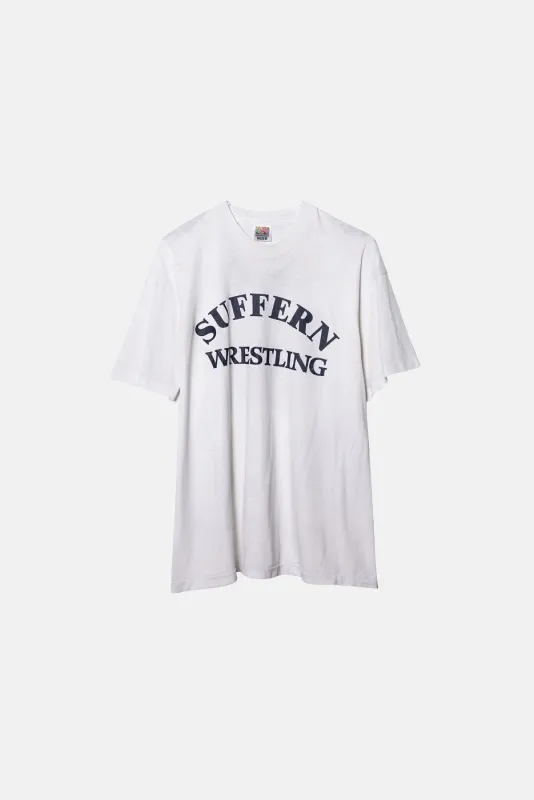 VINTAGE SUFFERN WRESTLING TEE sold by Elwood Clothing