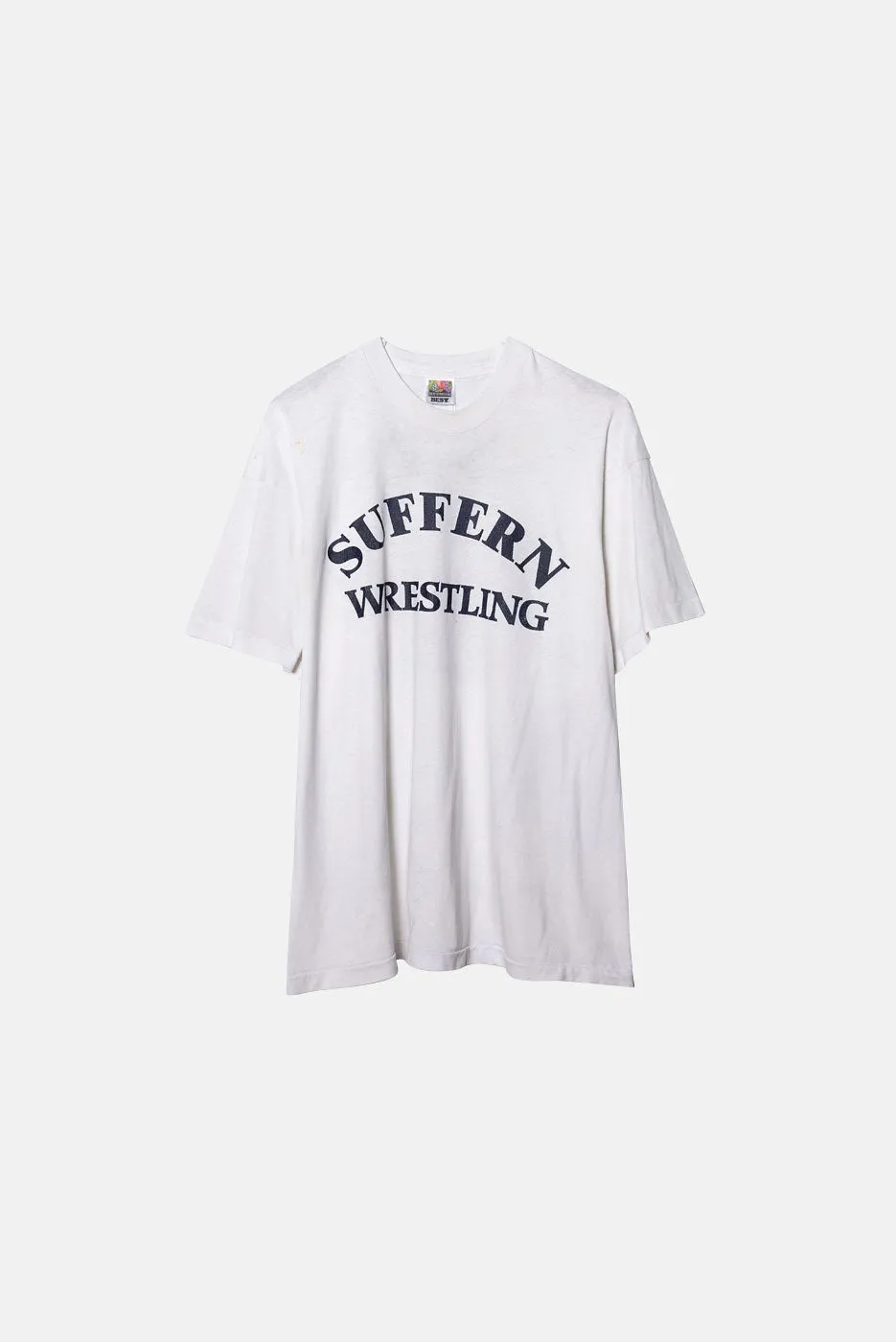 VINTAGE SUFFERN WRESTLING TEE sold by Elwood Clothing