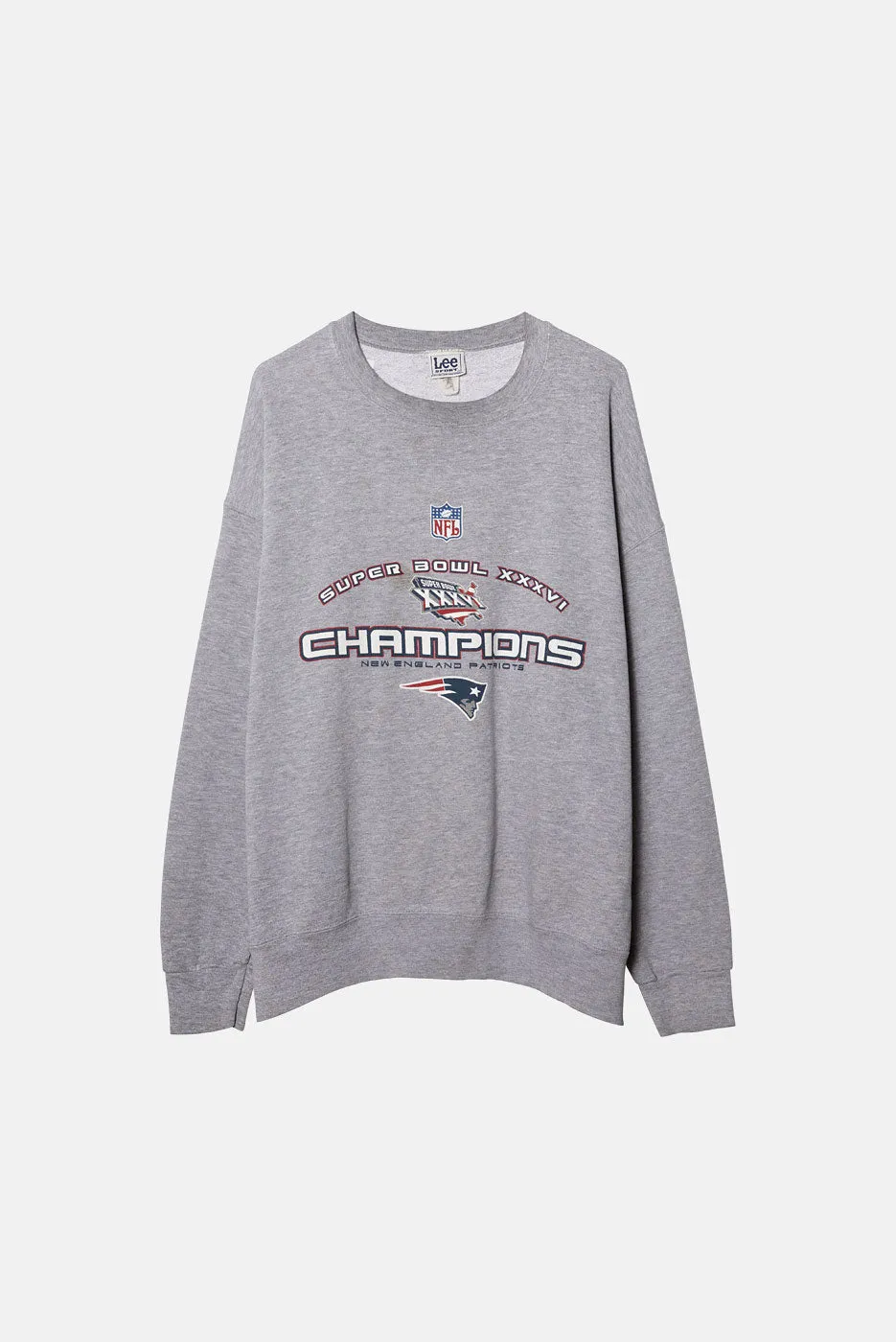 VINTAGE NEW ENGLAND PATRIOTS CREWNECK sold by Elwood Clothing
