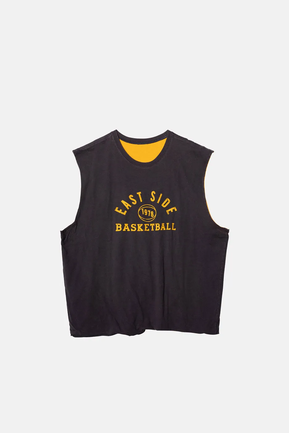 VINTAGE EAST SIDE BASKETBALL CUT-OFF TEE sold by Elwood Clothing