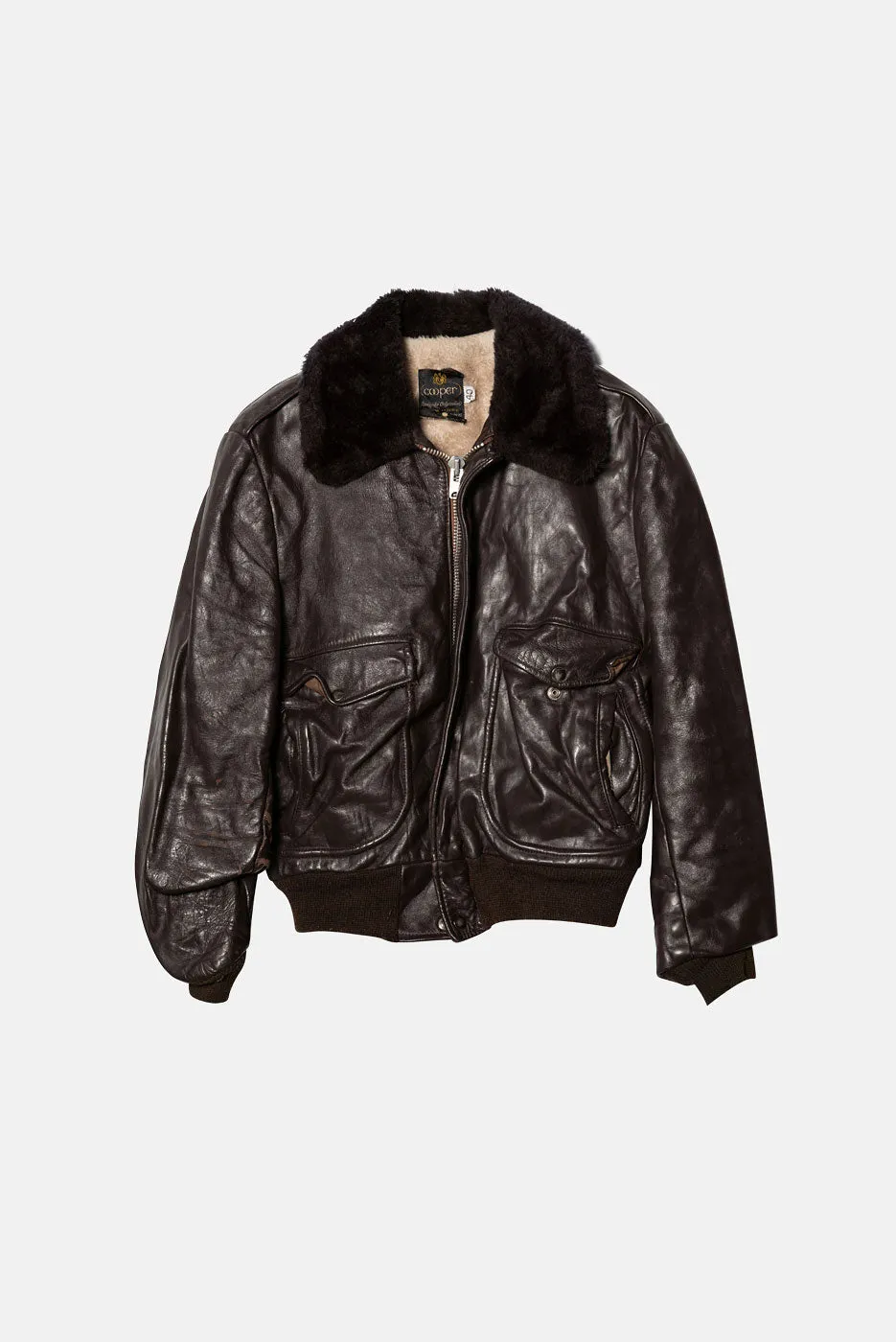 VINTAGE A2 FLIGHT JACKET sold by Elwood Clothing