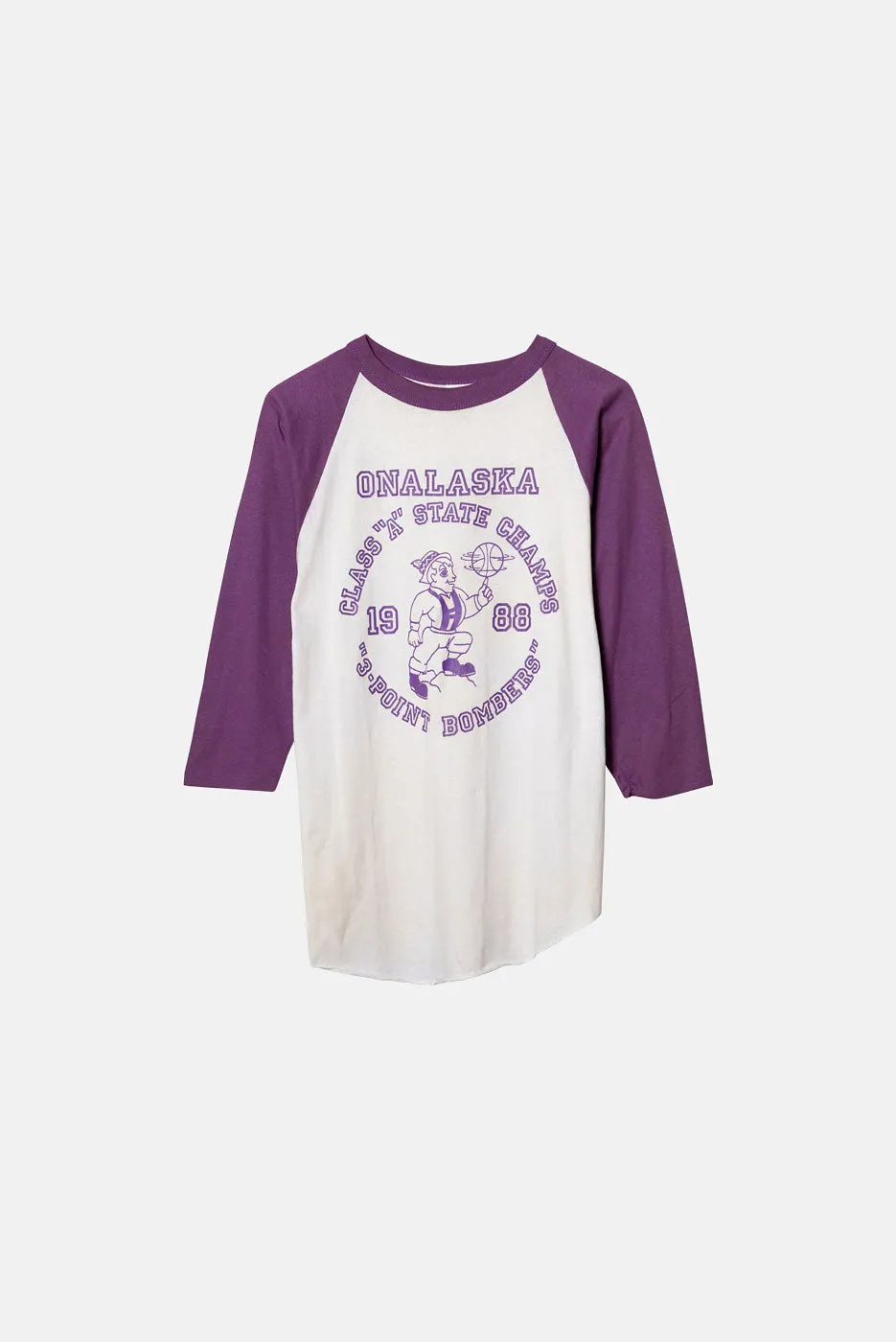 VINTAGE 89' ONALASKA BASKETBALL TEE sold by Elwood Clothing