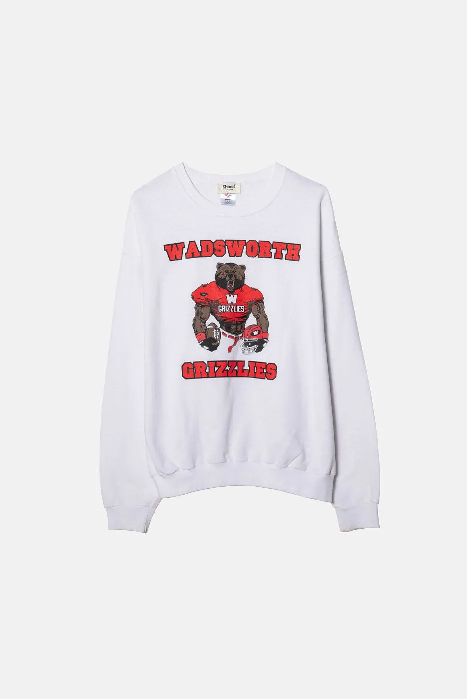 VINTAGE WENTWORTH GRIZZLIES CREWNECK sold by Elwood Clothing