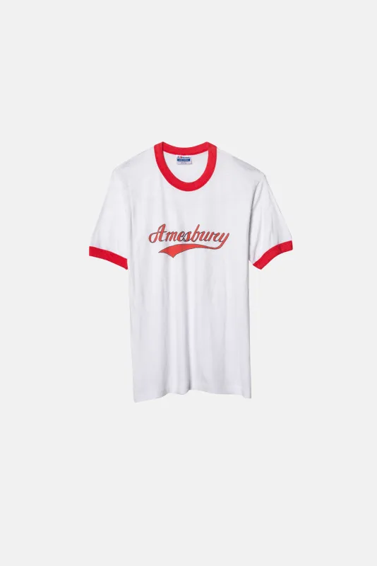 VINTAGE AMESBURY RINGER TEE sold by Elwood Clothing