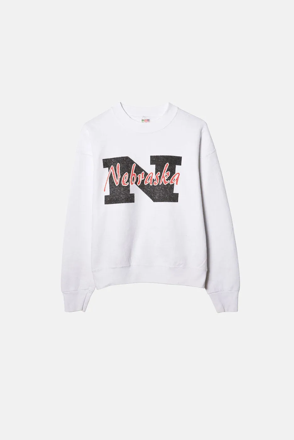 VINTAGE NEBRASKA CREWNECK sold by Elwood Clothing