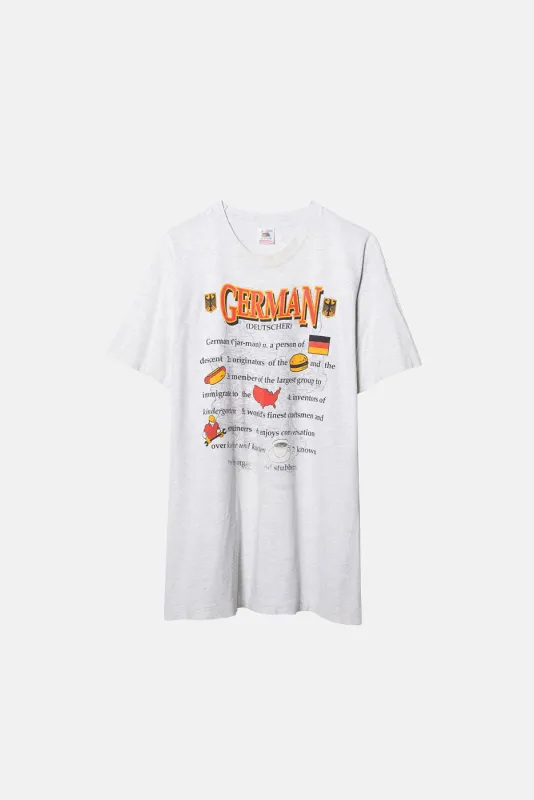 VINTAGE GERMAN TEE sold by Elwood Clothing
