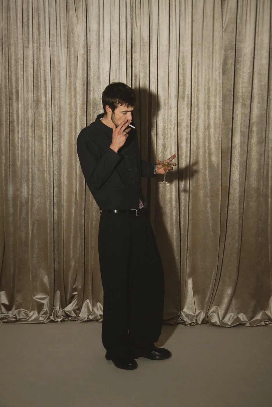 KEY HOLE LS SHIRT sold by Elwood Clothing product image thumbnail 3