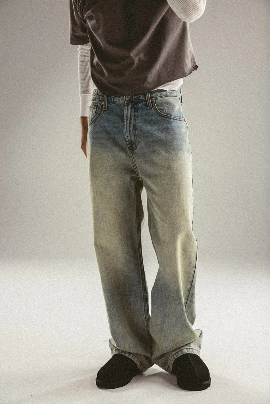 BAGGY DENIM PANT sold by Elwood Clothing product image thumbnail 5