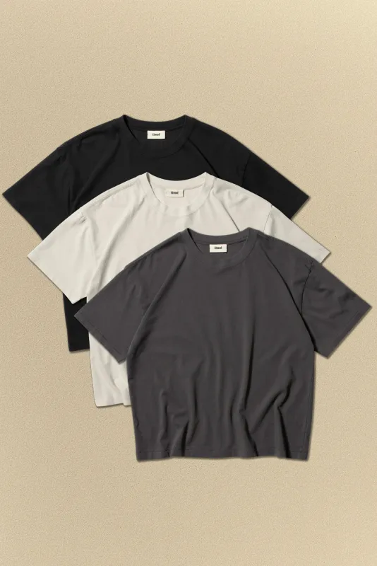CROP HILL TEE 3 PACK made by Elwood Clothing