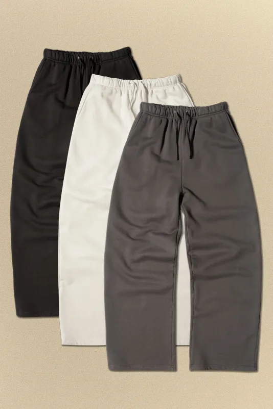 CORE STRAIGHT LEG SWEATPANT 3 PACK made by Elwood Clothing