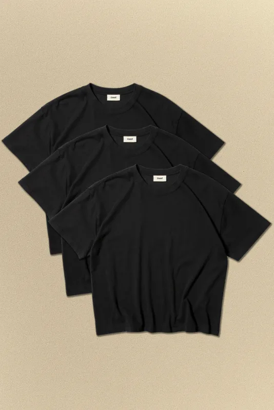 CROP HILL TEE 3 PACK made by Elwood Clothing