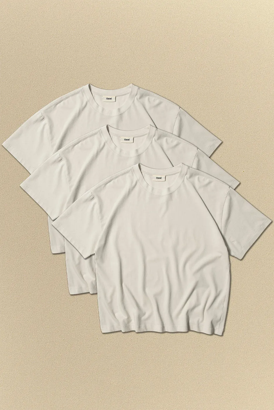 CROP HILL TEE 3 PACK sold by Elwood Clothing