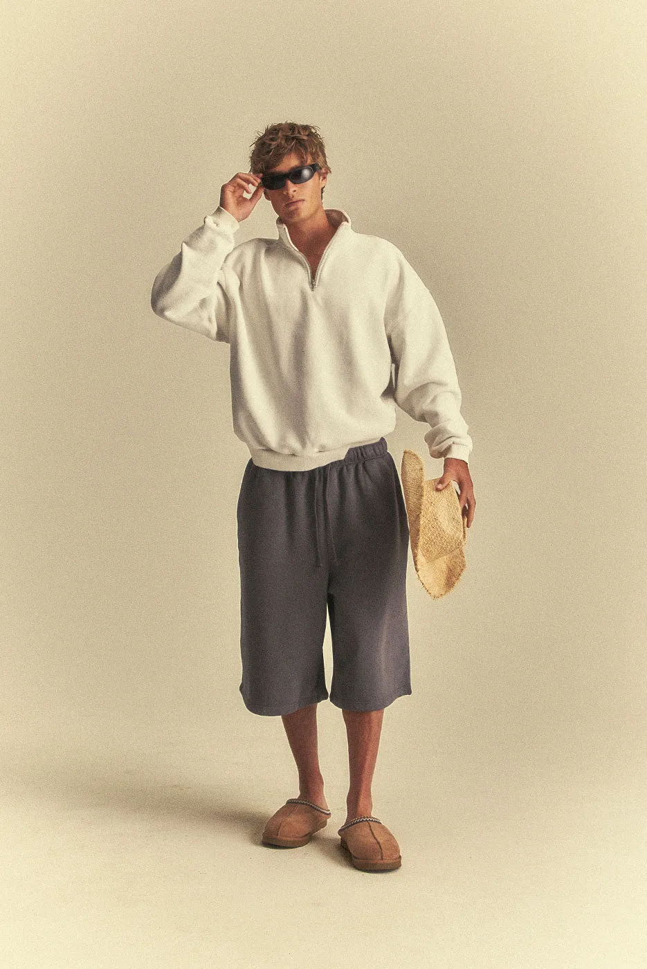 OVERSIZED CORE QUARTER ZIP sold by Elwood Clothing product image thumbnail 3