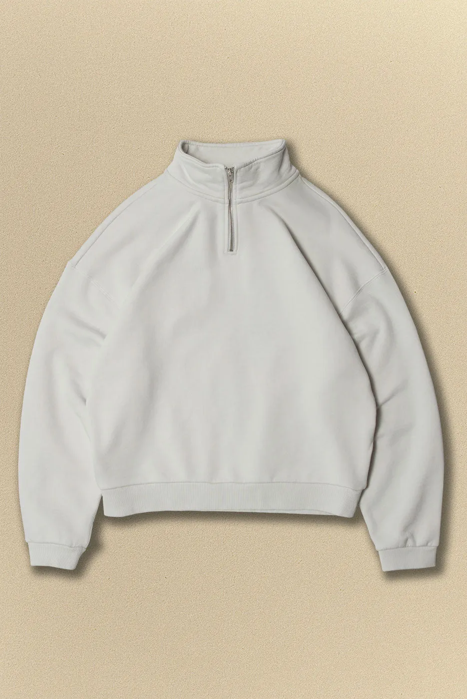 OVERSIZED CORE QUARTER ZIP sold by Elwood Clothing
