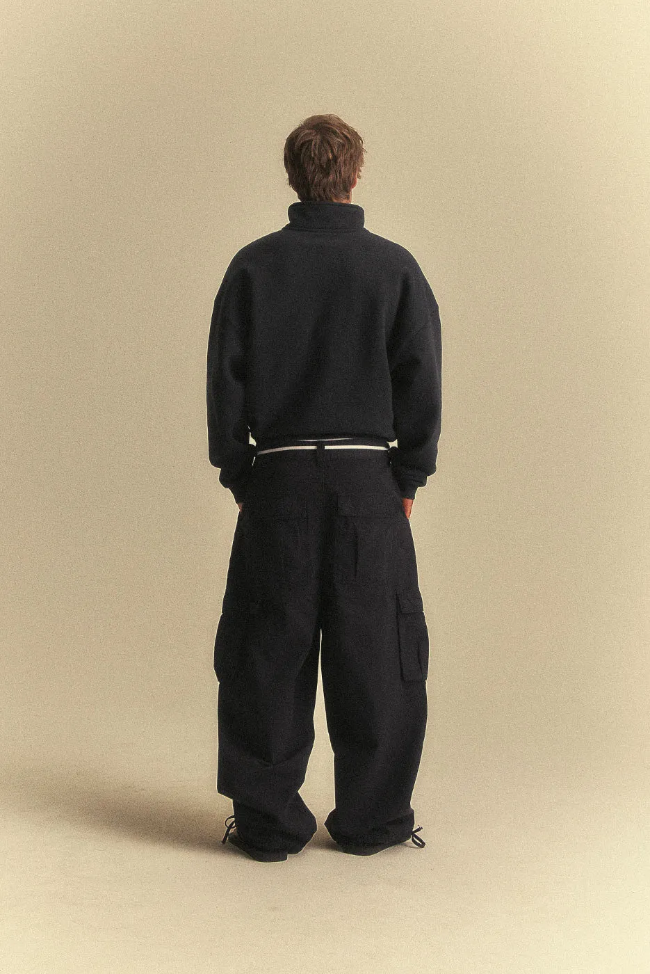 OVERSIZED CORE QUARTER ZIP sold by Elwood Clothing product image thumbnail 4