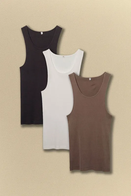 MALIBU TANK 3 PACK made by Elwood Clothing