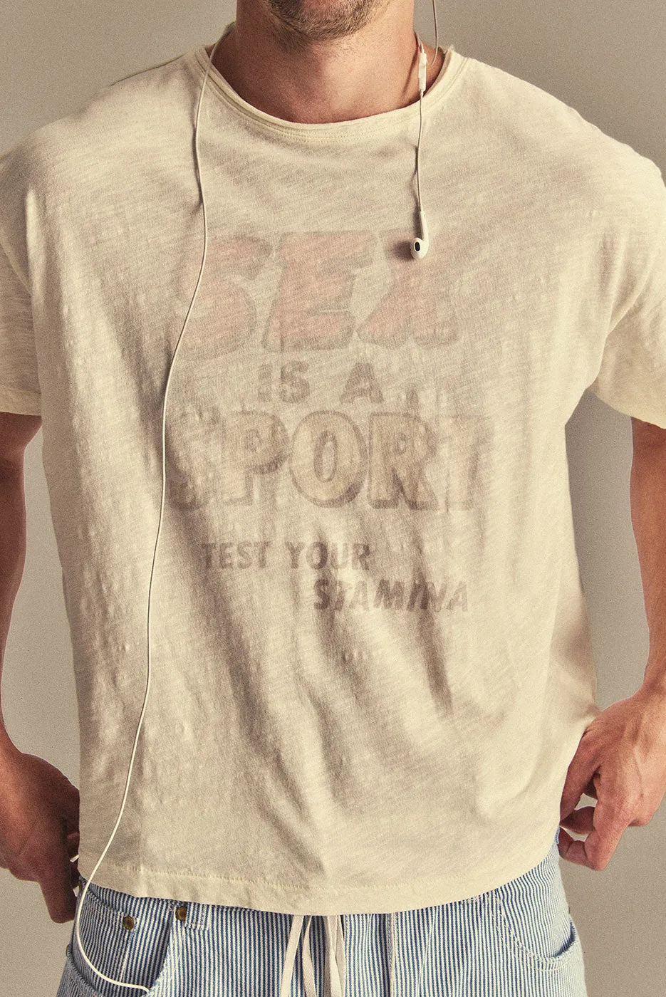 VINTAGE STAMINA TEE sold by Elwood Clothing product image thumbnail 2