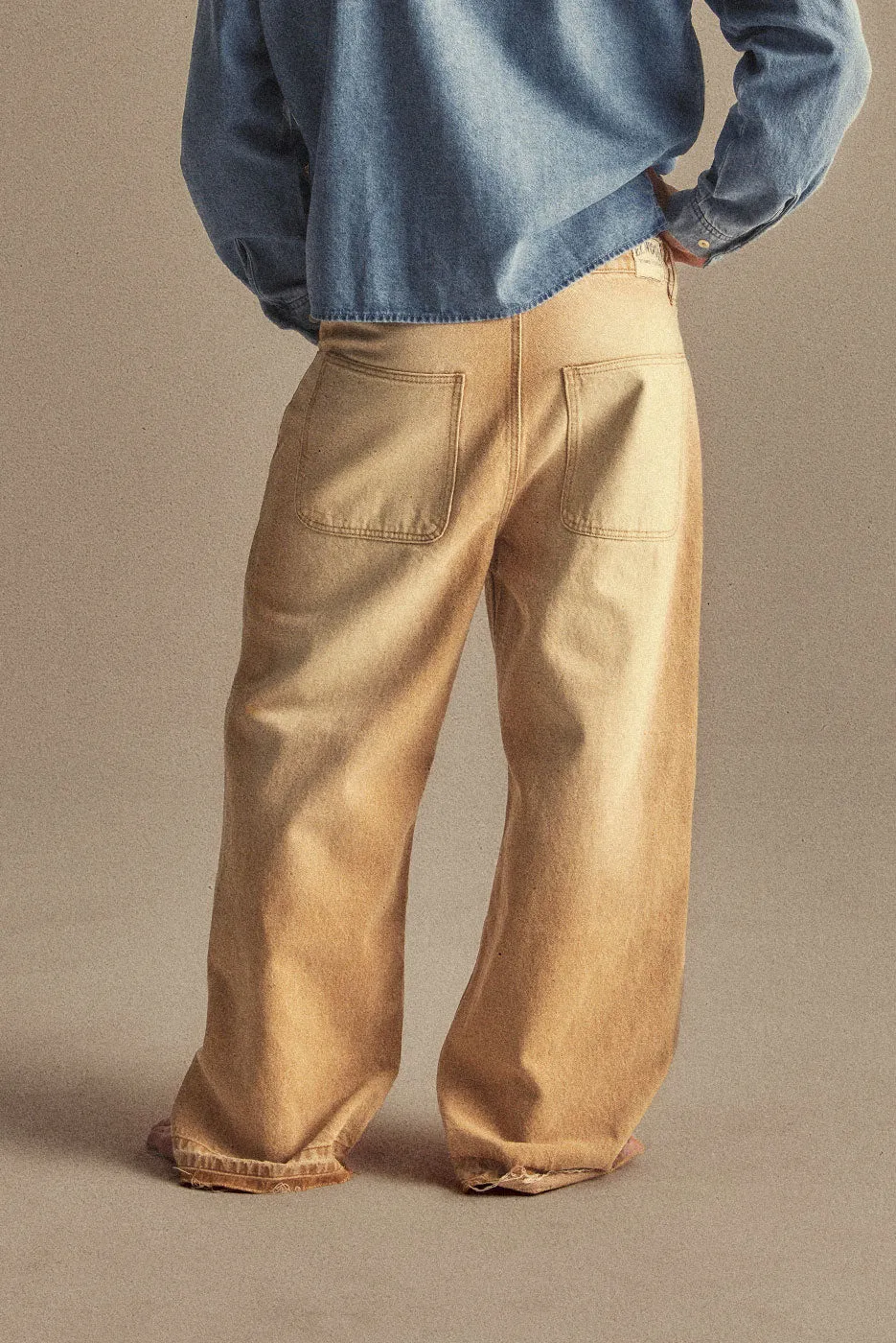 RELEASED HEM BAGGY DENIM PANT sold by Elwood Clothing product image thumbnail 5