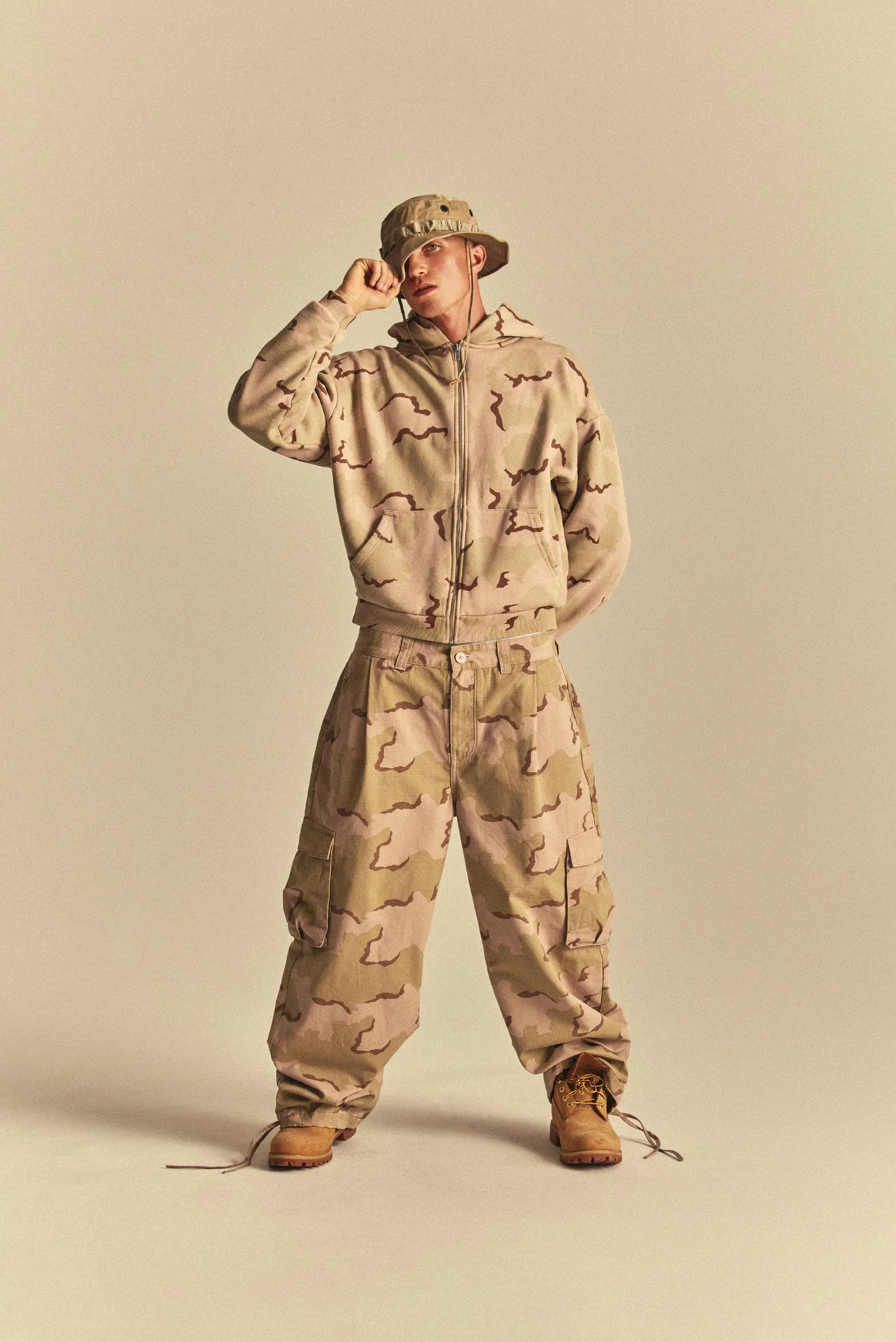 BAGGY CAMO PANT sold by Elwood Clothing product image thumbnail 2