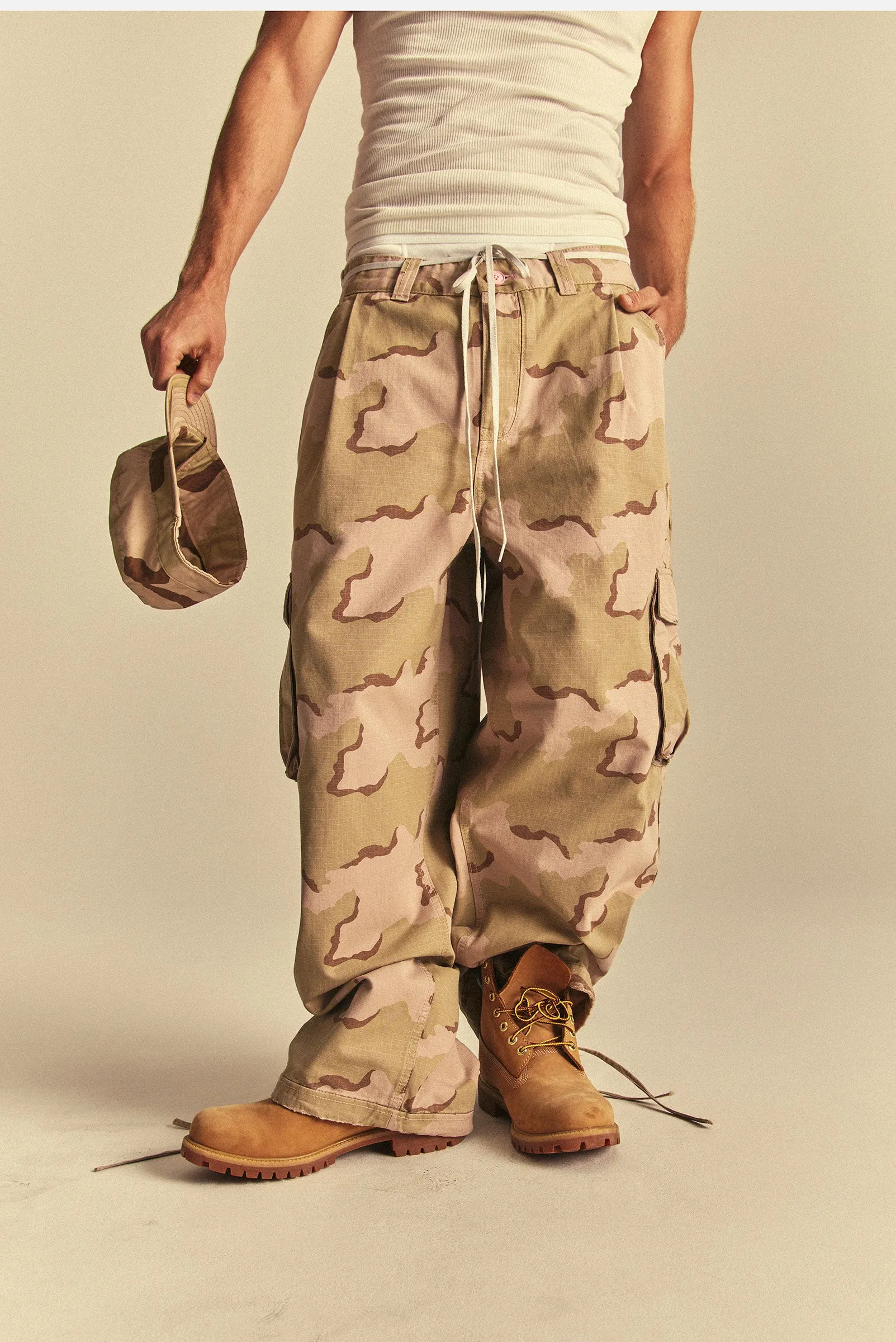 BAGGY CAMO PANT sold by Elwood Clothing product image thumbnail 4