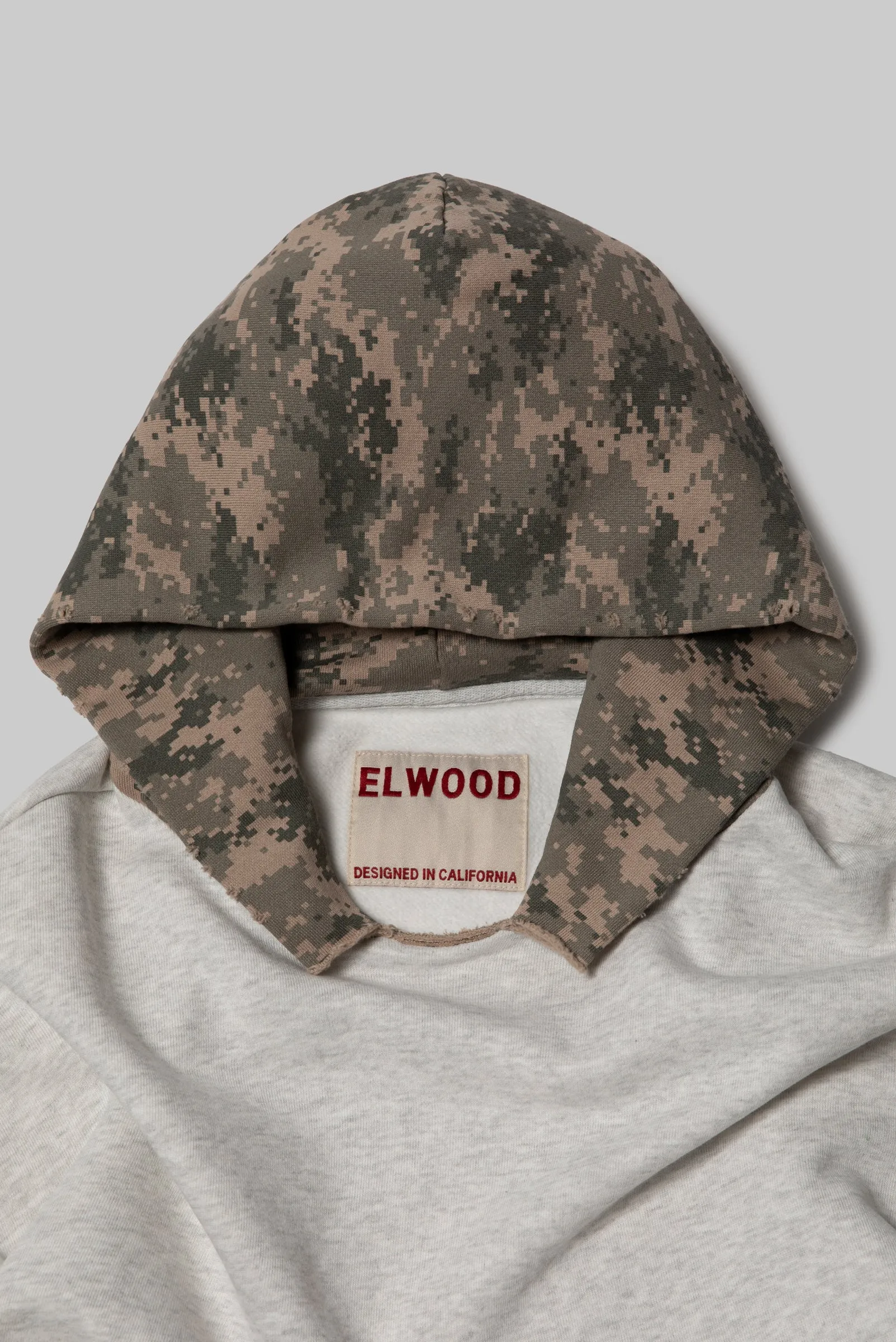 CAMO PATCHWORK HOODIE sold by Elwood Clothing product image thumbnail 4