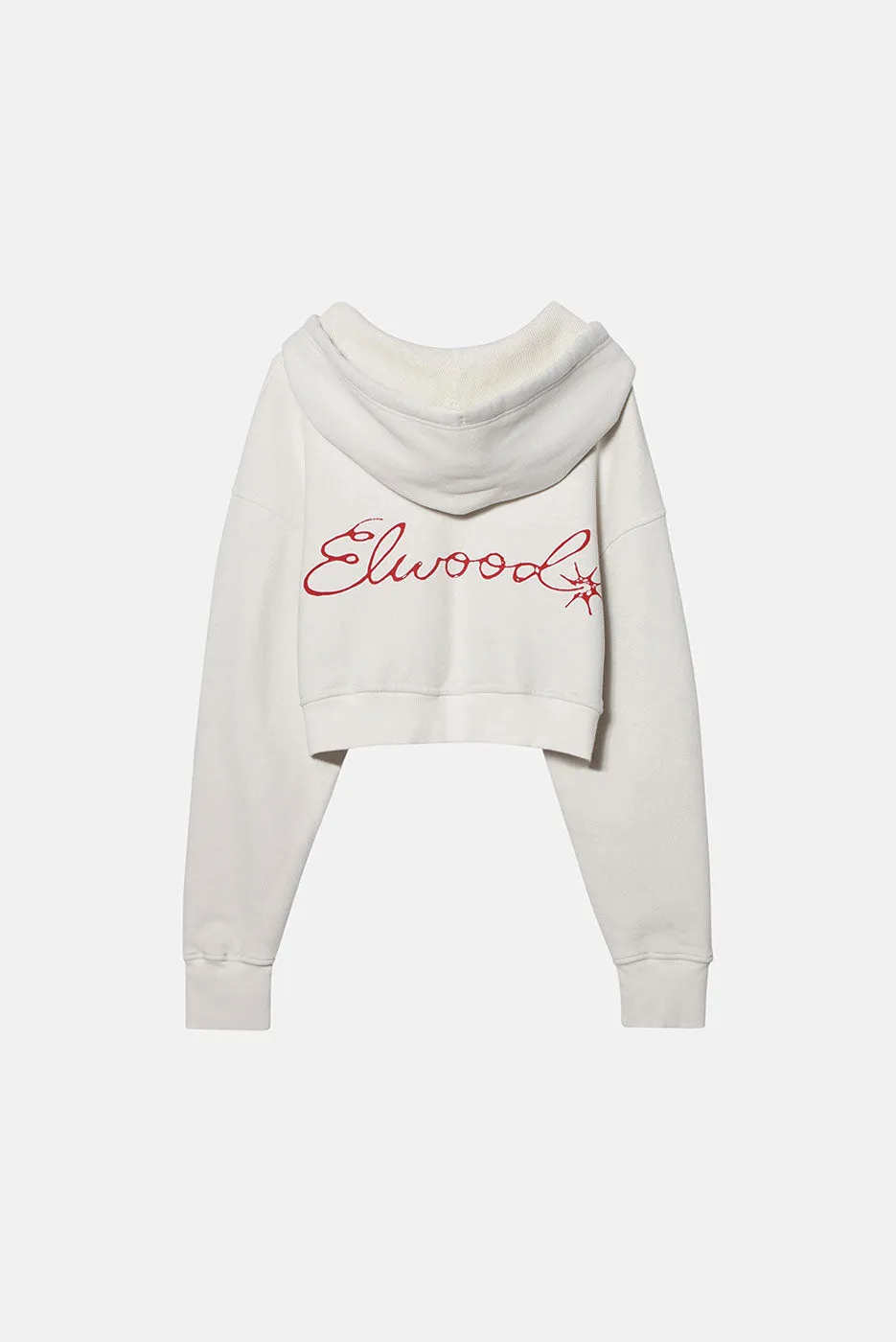 TRADEMARK CROP ZIP HOODIE sold by Elwood Clothing product image thumbnail 2