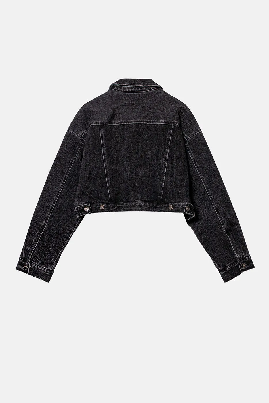10/6終了　AMERI CROPPED DENIM JACKET Ameri（アメリ）の「CROPPED DENIM JACKET（デニムジャケット