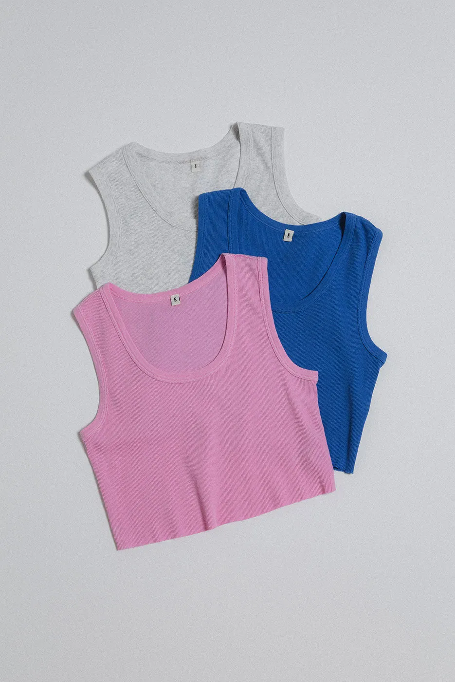 MALIBU CROP TANK 3 PACK sold by Elwood Clothing product image thumbnail 2