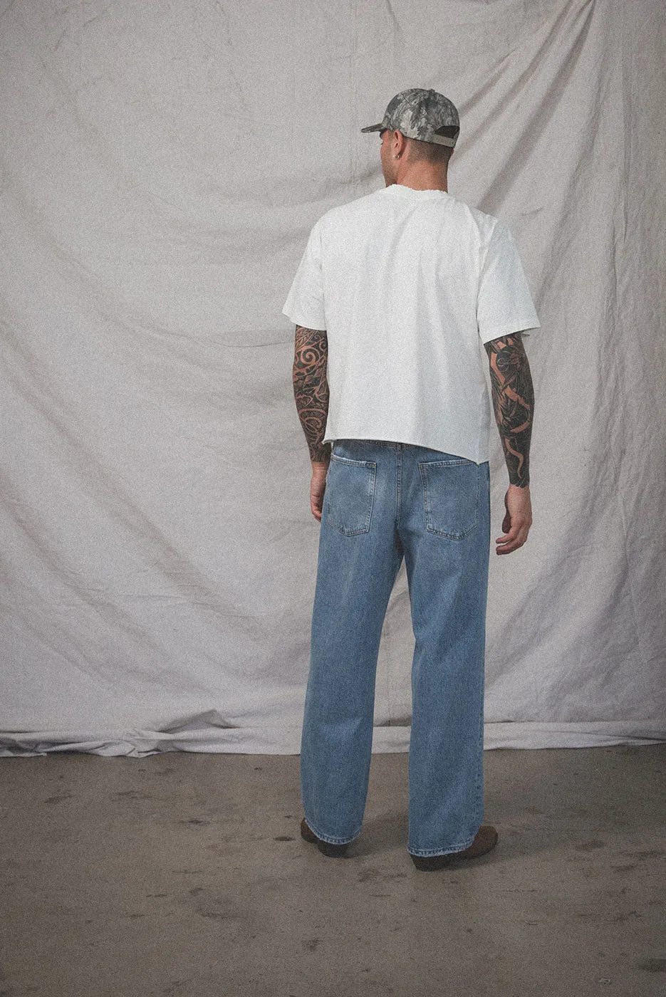 OVERSIZED CROP CORE TEE sold by Elwood Clothing product image thumbnail 5