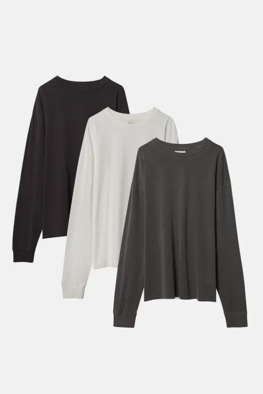OVERSIZED CORE LS TEE 3 PACK sold by Elwood Clothing