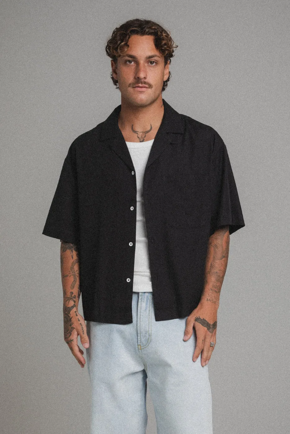 BOXY CAMP SHIRT sold by Elwood Clothing product image thumbnail 4