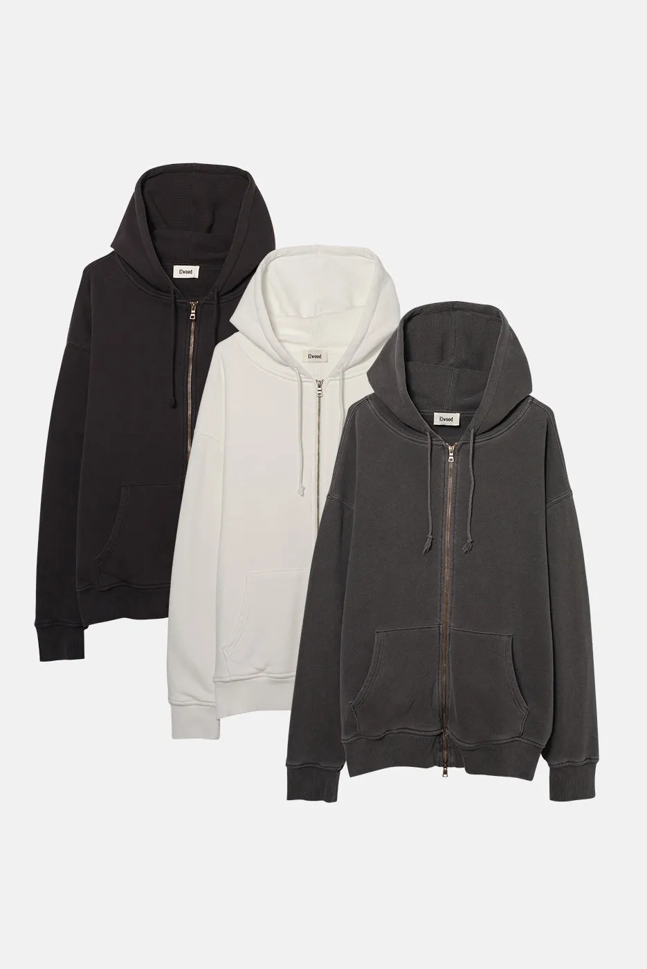 CORE ZIP HOODIE 3 PACK sold by Elwood Clothing