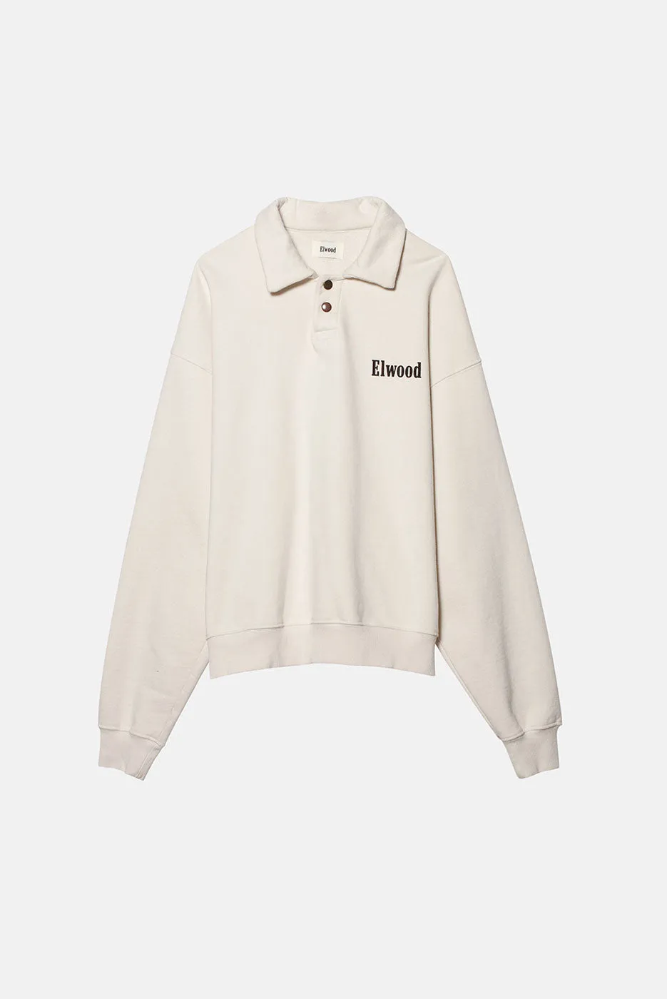 HEAVYWEIGHT TRADEMARK POLO CREWNECK sold by Elwood Clothing