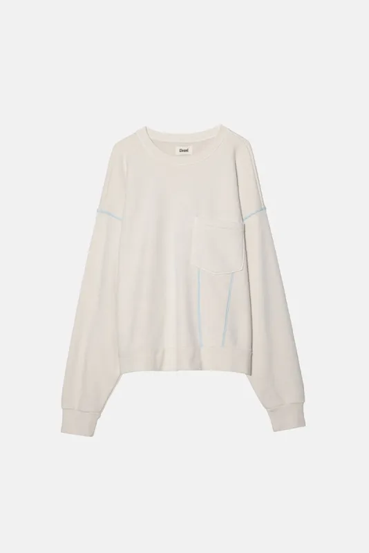 CONTRAST STITCH CREWNECK sold by Elwood Clothing