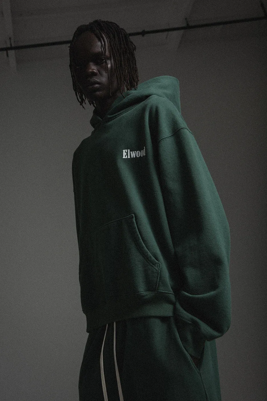 HEAVYWEIGHT TRADEMARK HOODIE sold by Elwood Clothing product image thumbnail 3