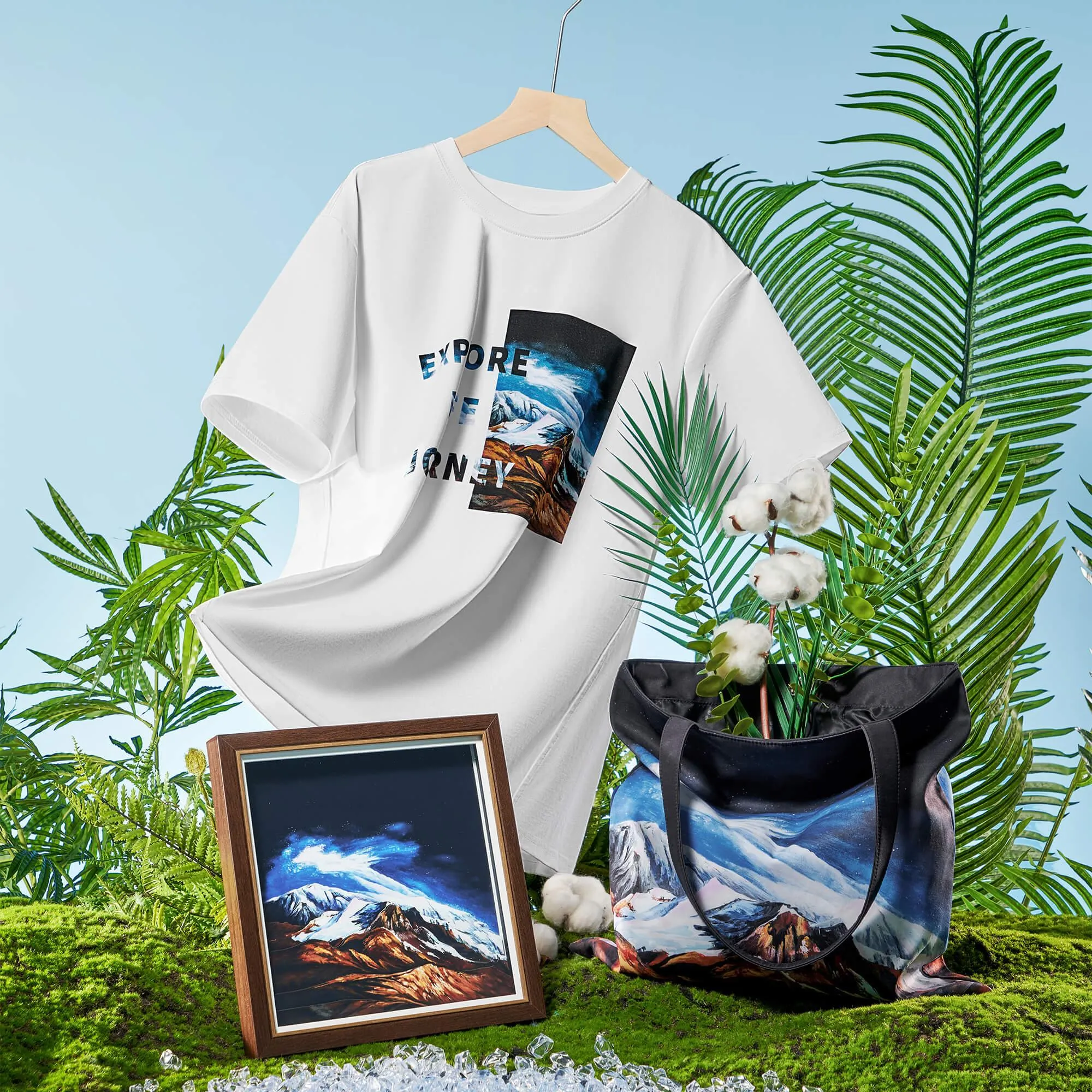 T-Shirt | Qianshan Twilight Snow sold by MaH product image thumbnail 5
