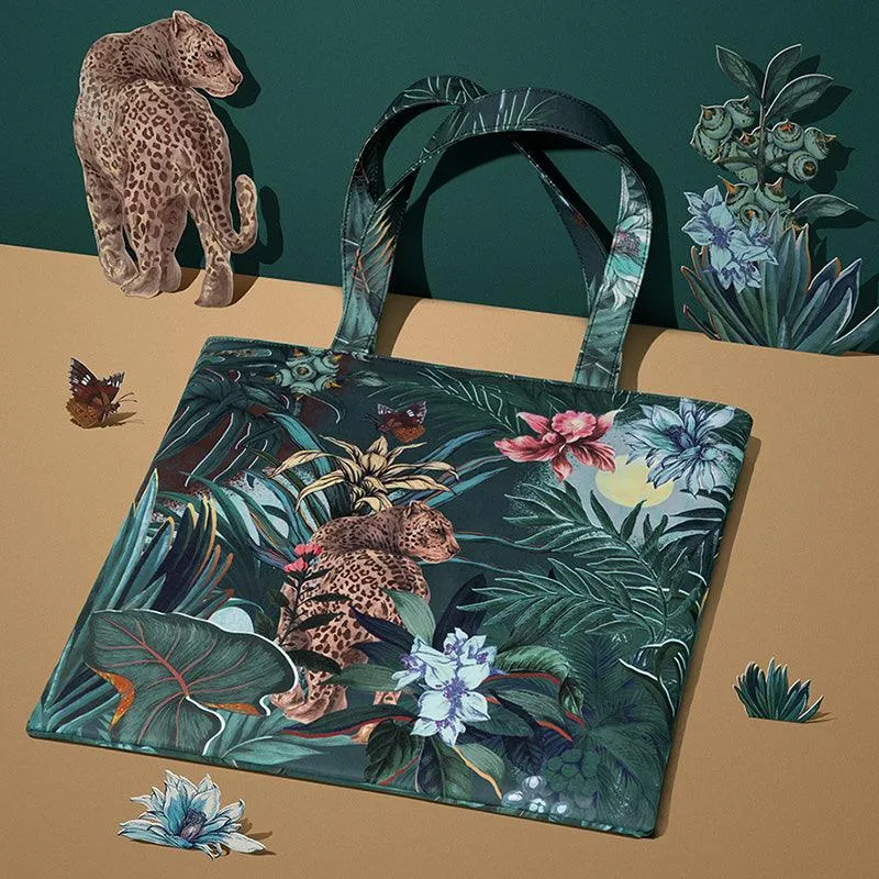 Printing Tote | Wild Leopard sold by MaH product image thumbnail 4