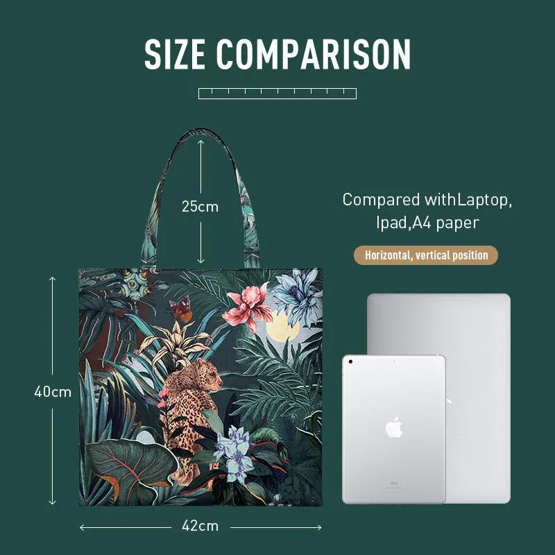 Printing Tote | Wild Leopard sold by MaH product image thumbnail 3