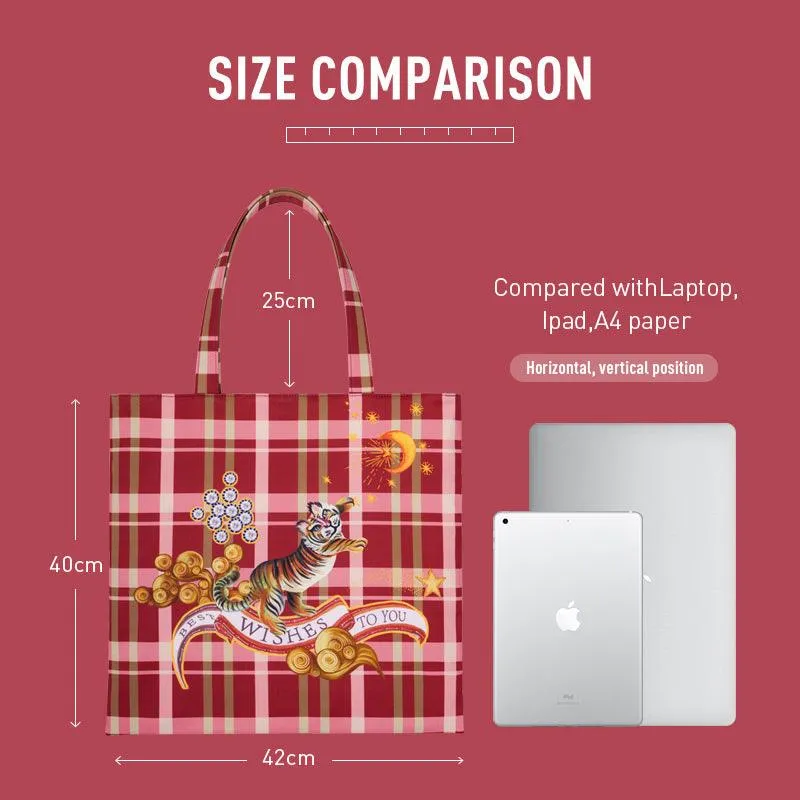 Printing Tote | Tiger sold by MaH product image thumbnail 4