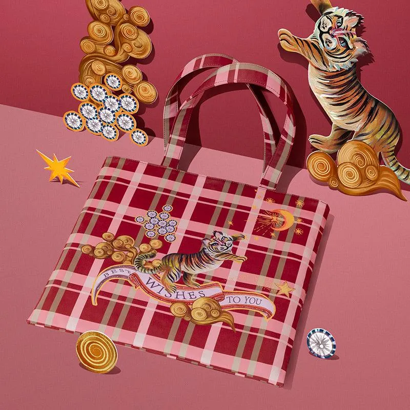 Printing Tote | Tiger sold by MaH product image thumbnail 3