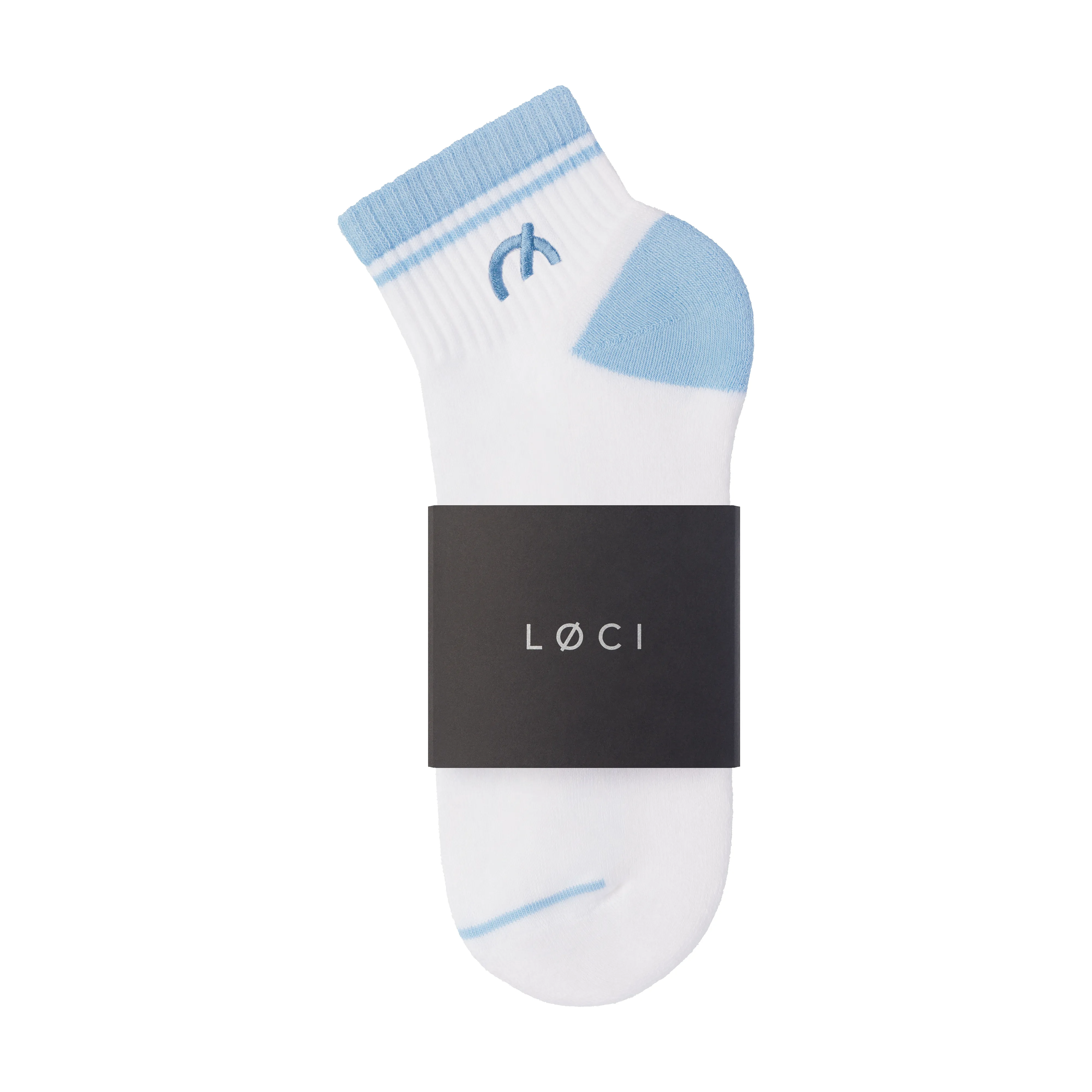 Stripe Cushioned Ankle Socks sold by Loci Wear product image thumbnail 2
