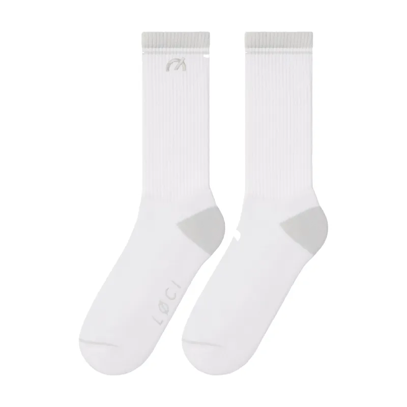 Stripe Cushioned Crew Socks sold by Loci Wear