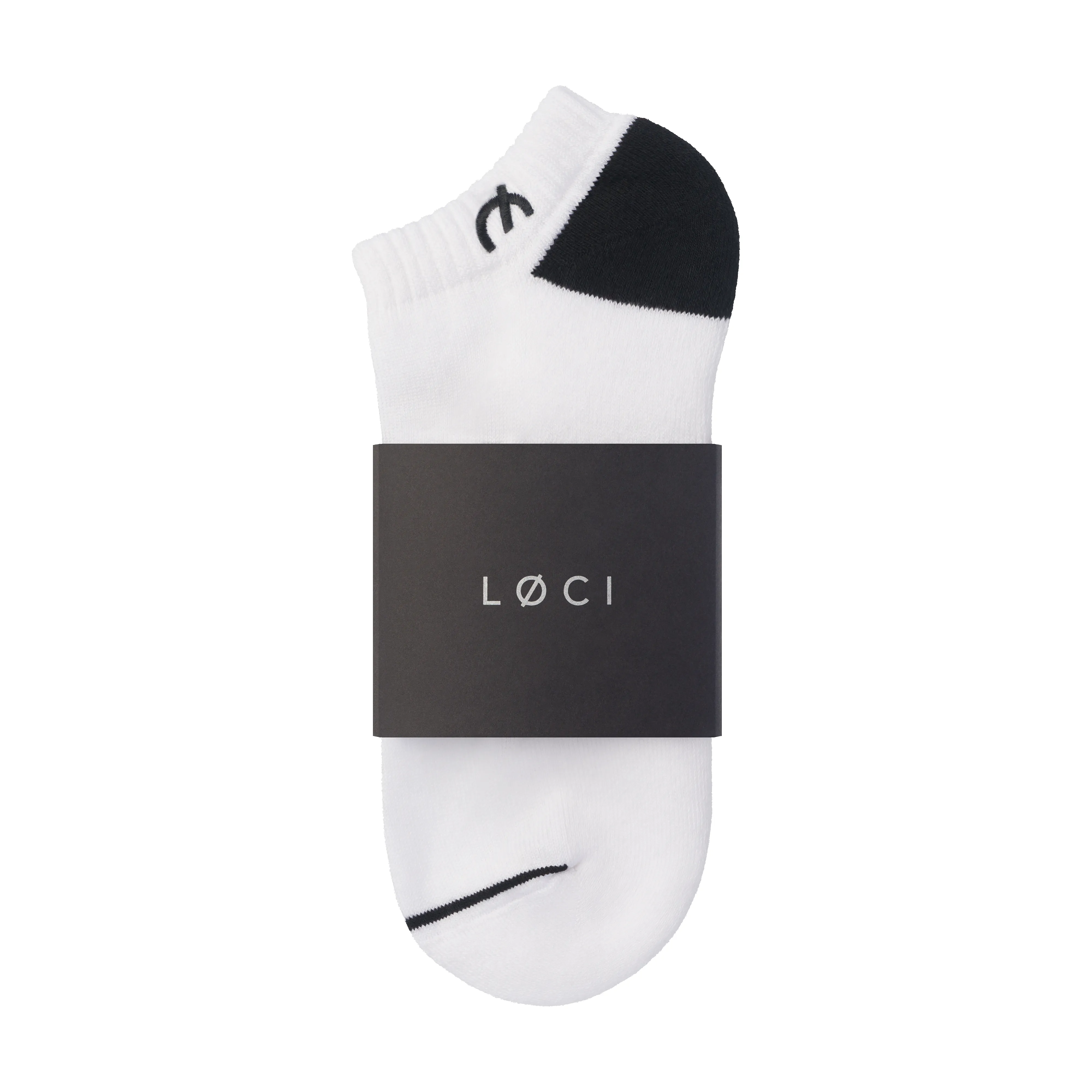 Stripe Cushioned Sneaker Socks 3-Pack sold by Loci Wear product image thumbnail 2