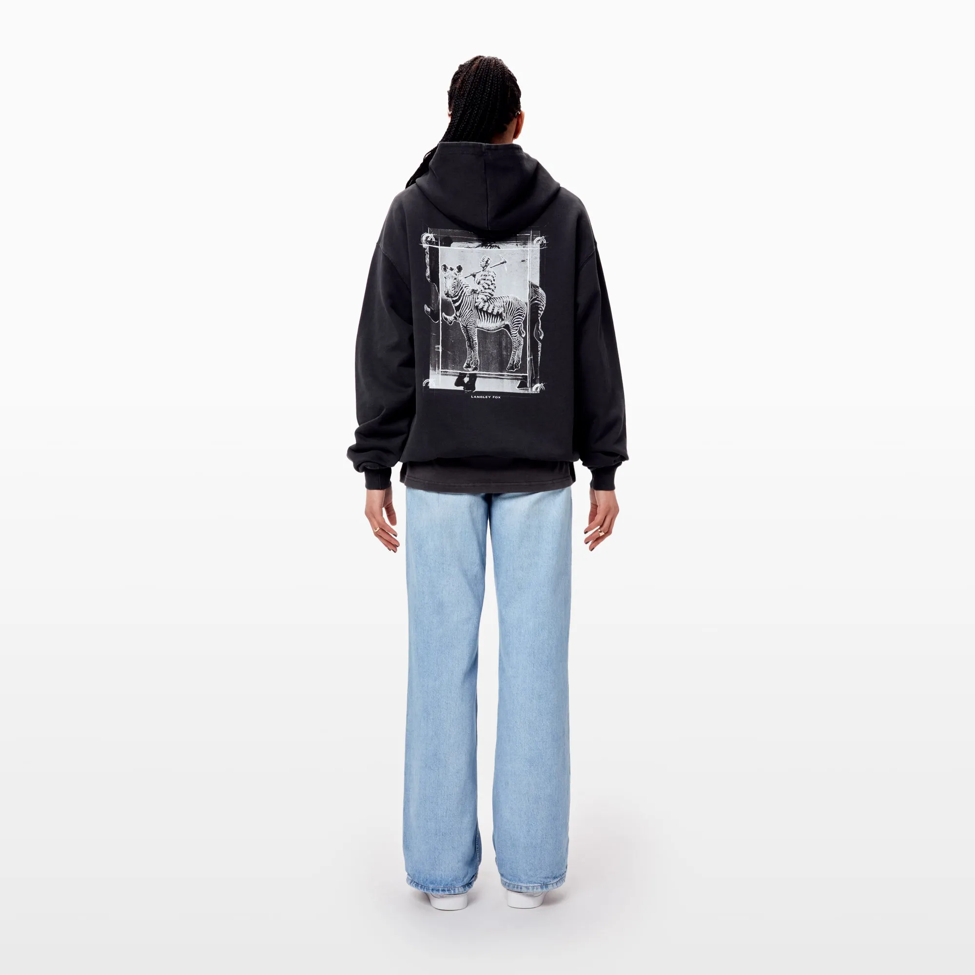 Langley Fox Oversized Hoodie sold by Loci Wear product image thumbnail 4