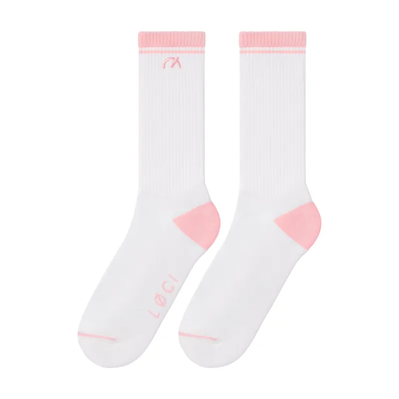 Stripe Cushioned Crew Socks sold by Loci Wear