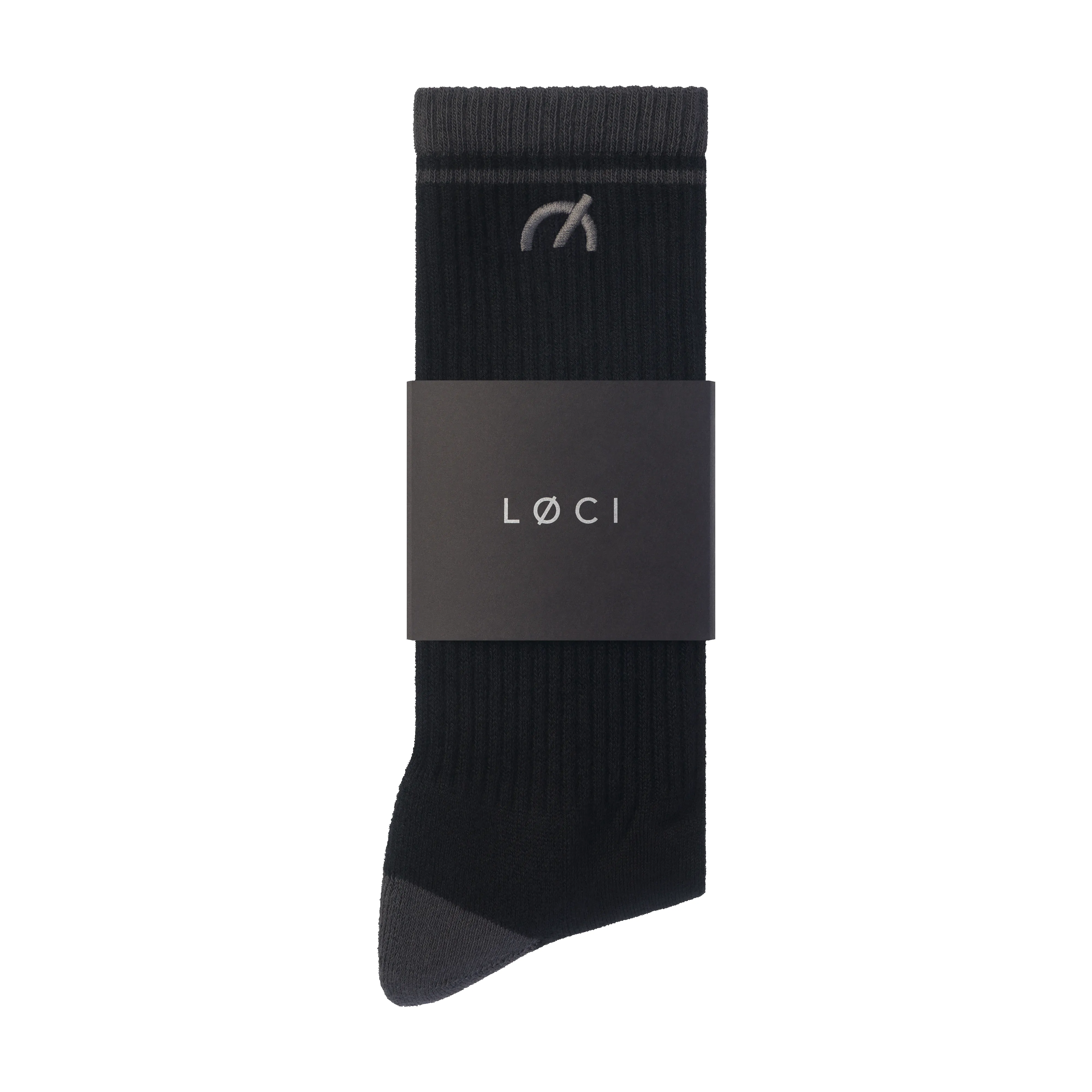 Stripe Cushioned Crew Socks sold by Loci Wear product image thumbnail 2